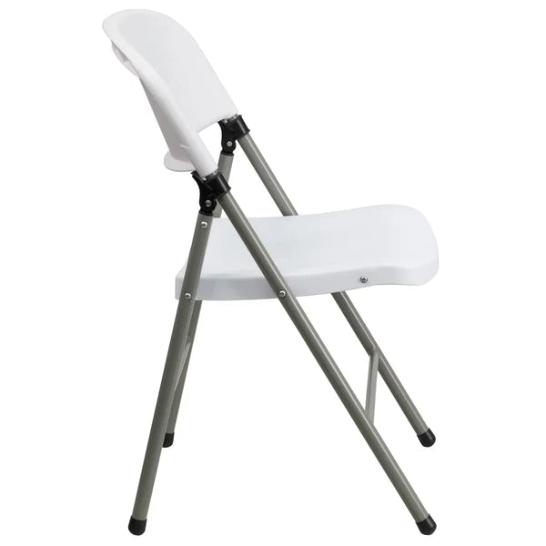White Plastic Folding Chairs