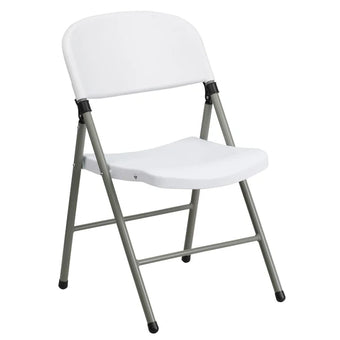 compare product White Plastic Folding Chairs