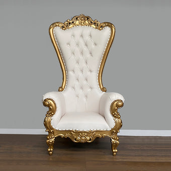 compare product Gold Adult Throne Chair